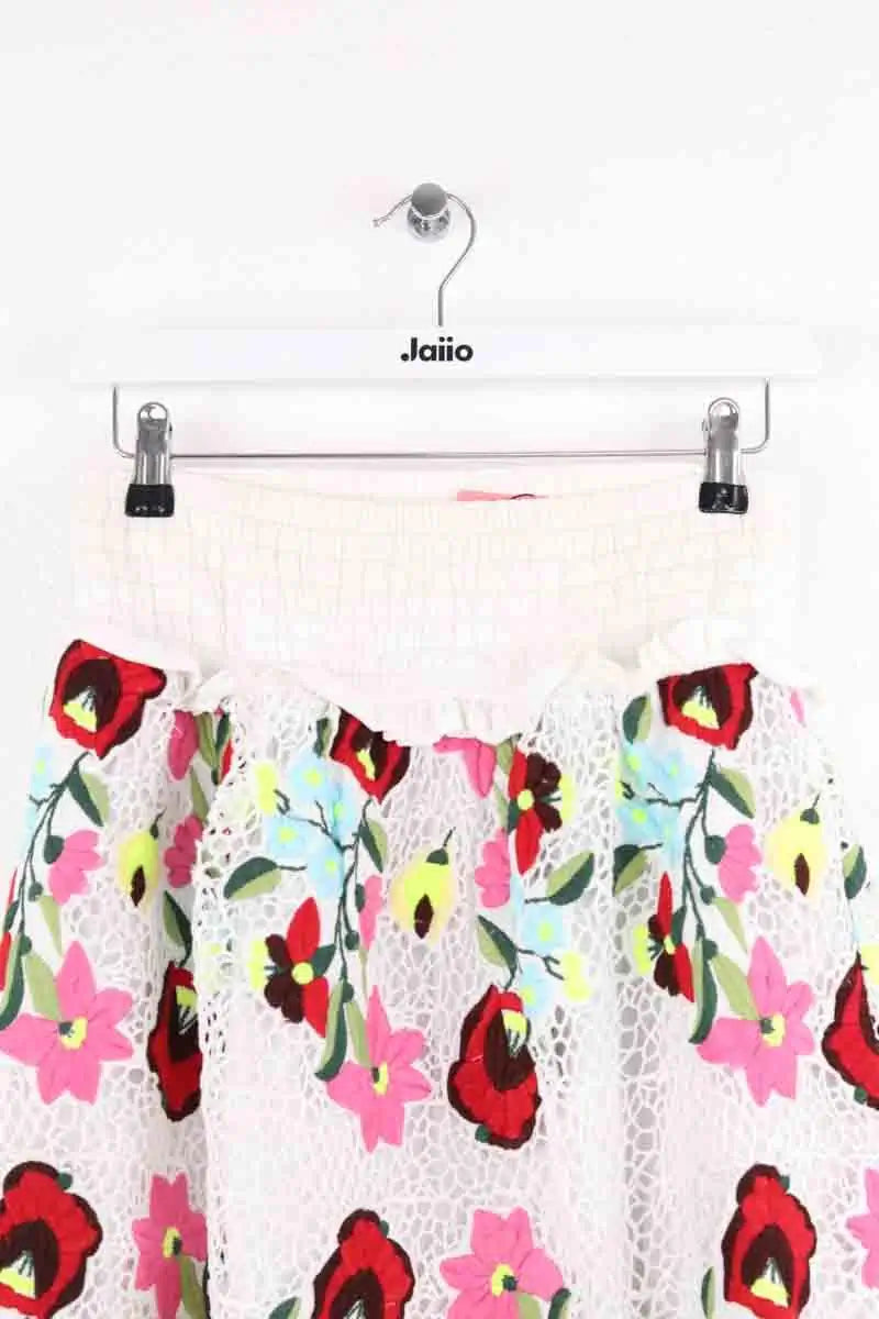 Jupe Manoush Blanc en Coton