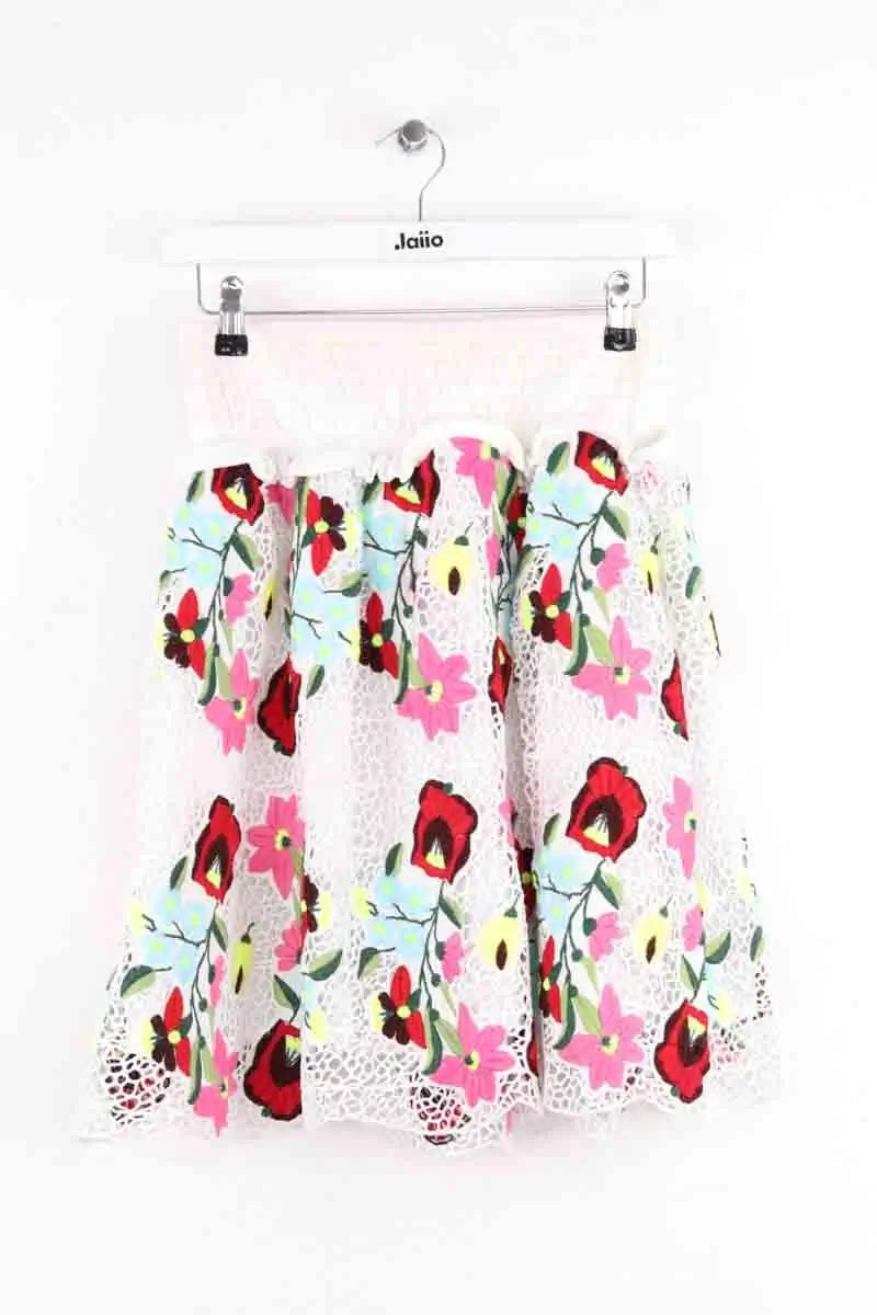 Jupe Manoush Blanc en Coton