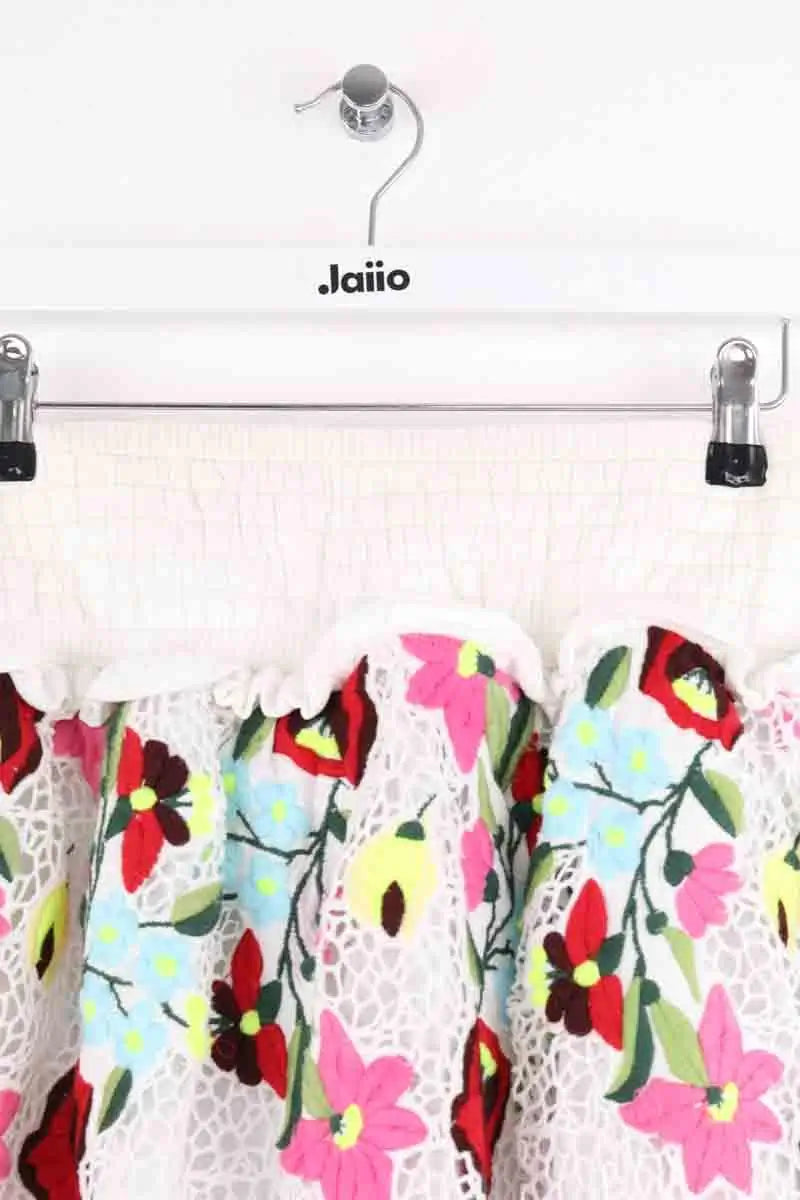 Jupe Manoush Blanc en Coton