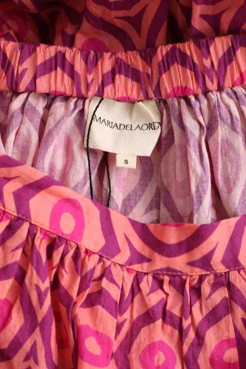 Jupe Maria de la Orden Rose en Coton