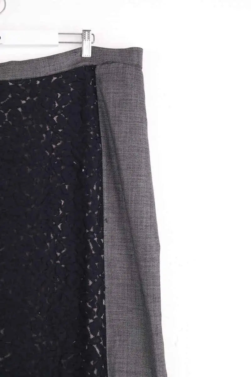 Jupe Marina Rinaldi Gris en Coton