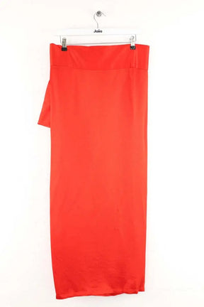 Jupe Martin Martin Rouge en Viscose