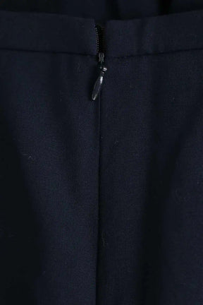 Jupe Max Mara Marine en Laine