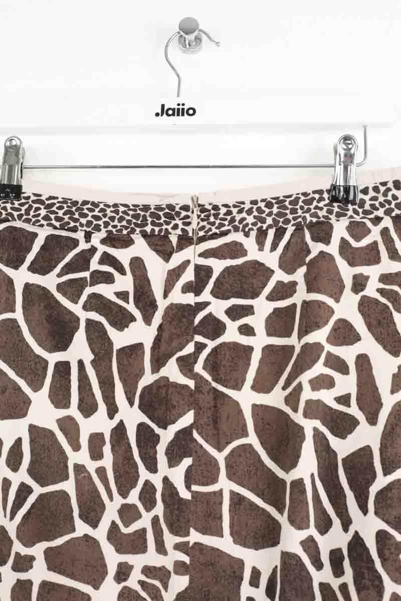Jupe Max Mara Marron en Coton
