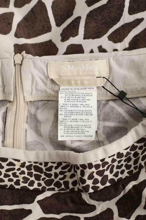 Jupe Max Mara Marron en Coton