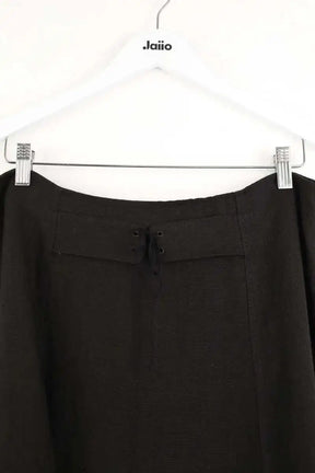 Jupe Max Mara Noir en Lin
