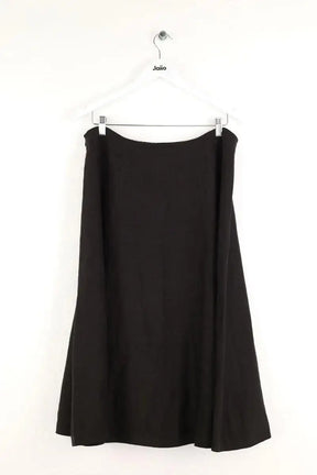 Jupe Max Mara Noir en Lin