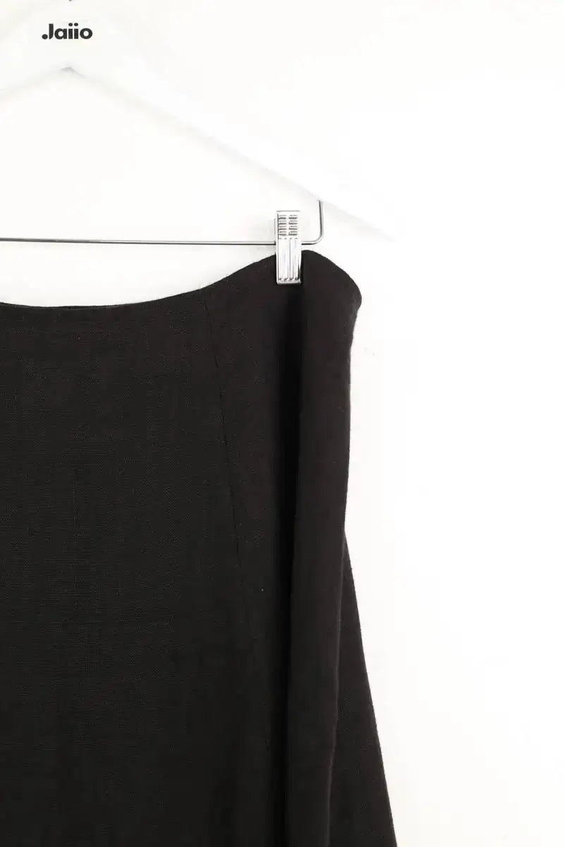 Jupe Max Mara Noir en Lin