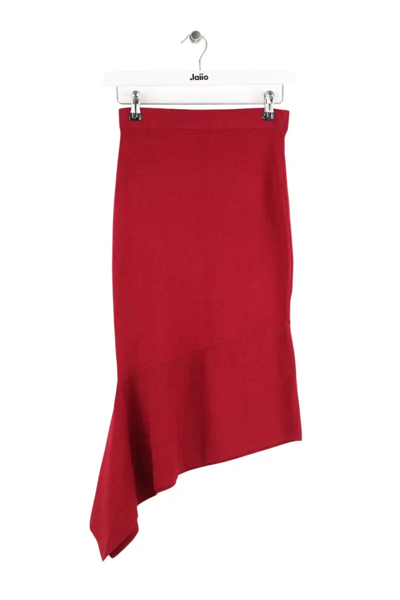 Jupe Michael Kors Rouge en Synthétique, taille XS - Seconde Main
