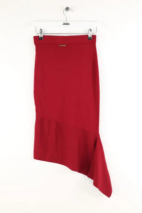 Jupe Michael Kors Rouge en Synthétique