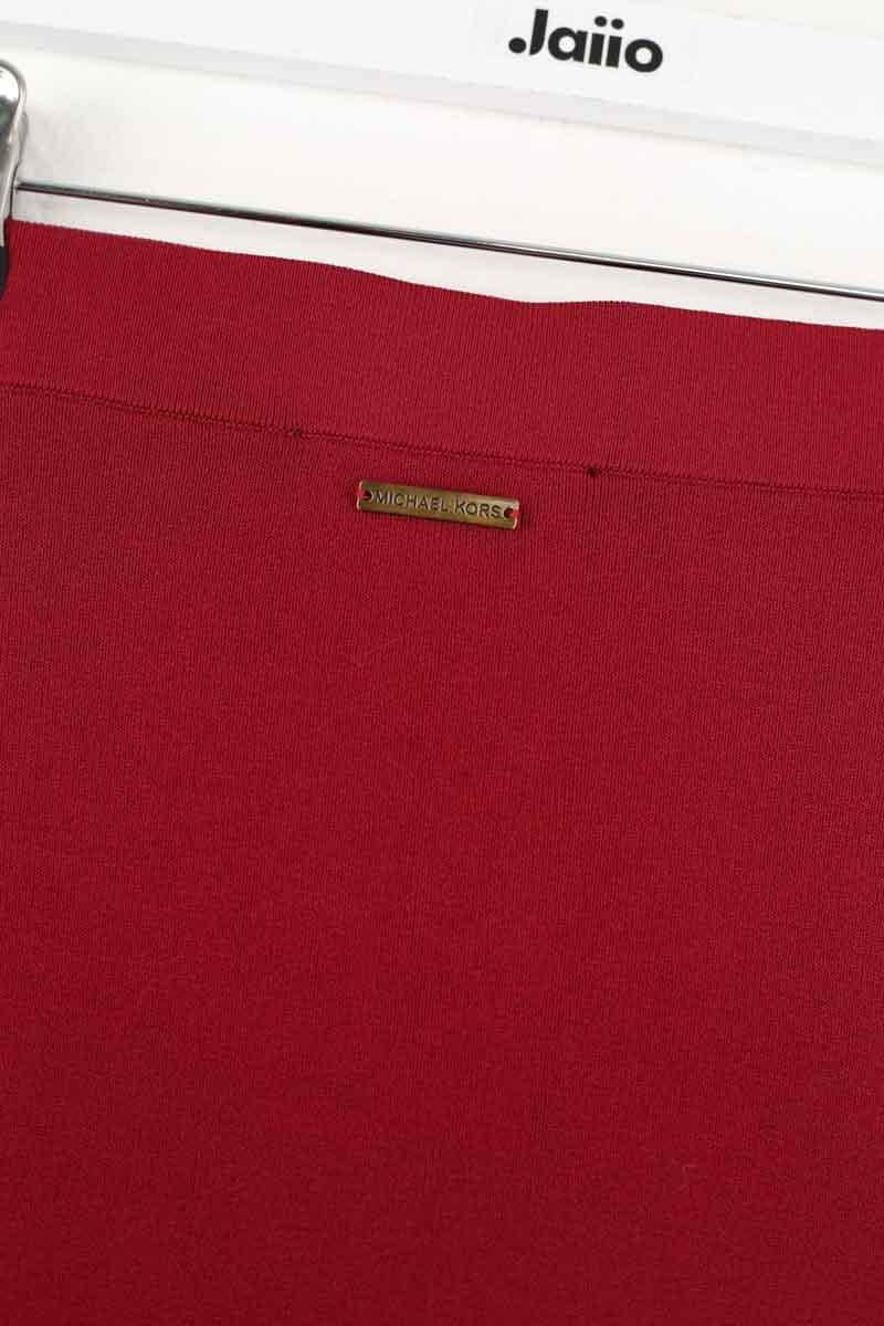 Jupe Michael Kors Rouge en Synthétique
