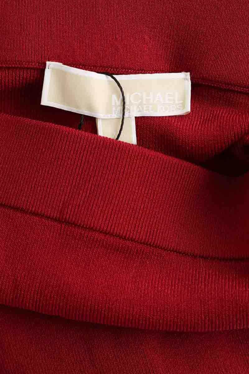 Jupe Michael Kors Rouge en Synthétique