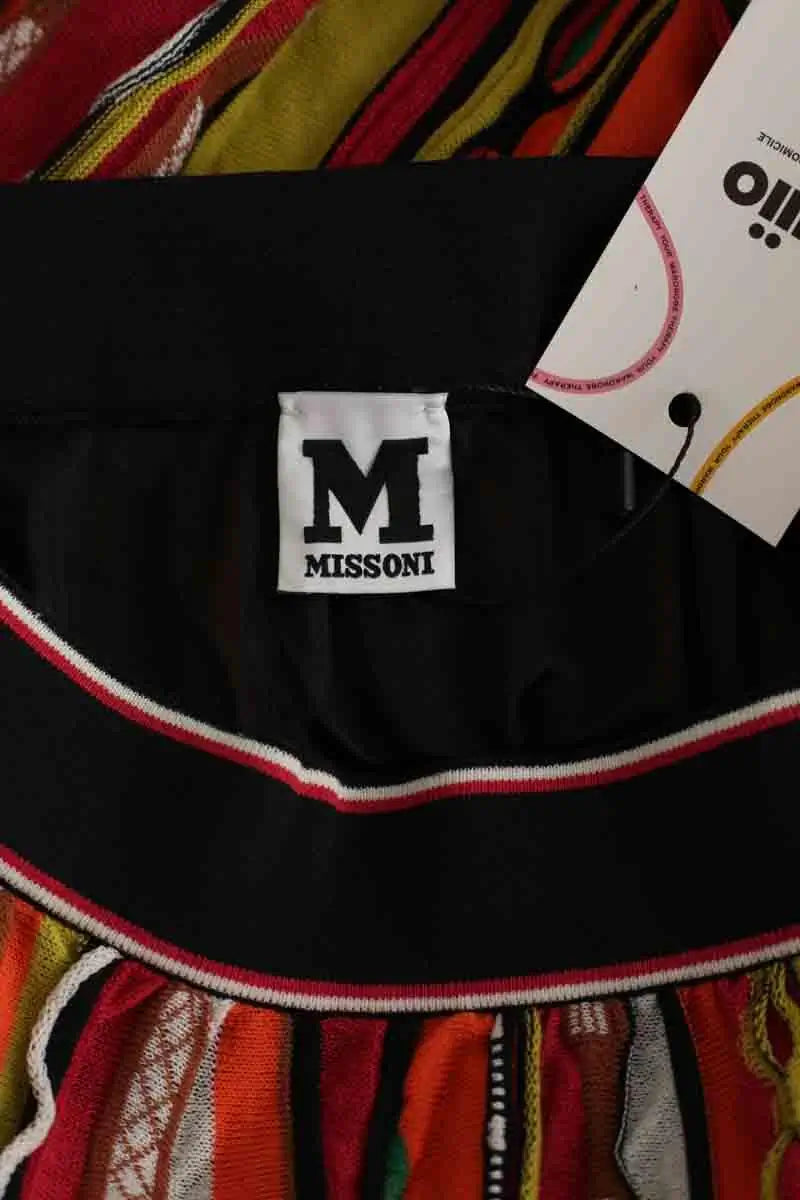 Jupe Missoni Rouge en Coton