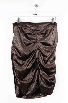 Jupe Modetrotter Marron en Polyester