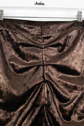 Jupe Modetrotter Marron en Polyester