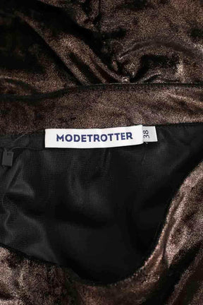 Jupe Modetrotter Marron en Polyester