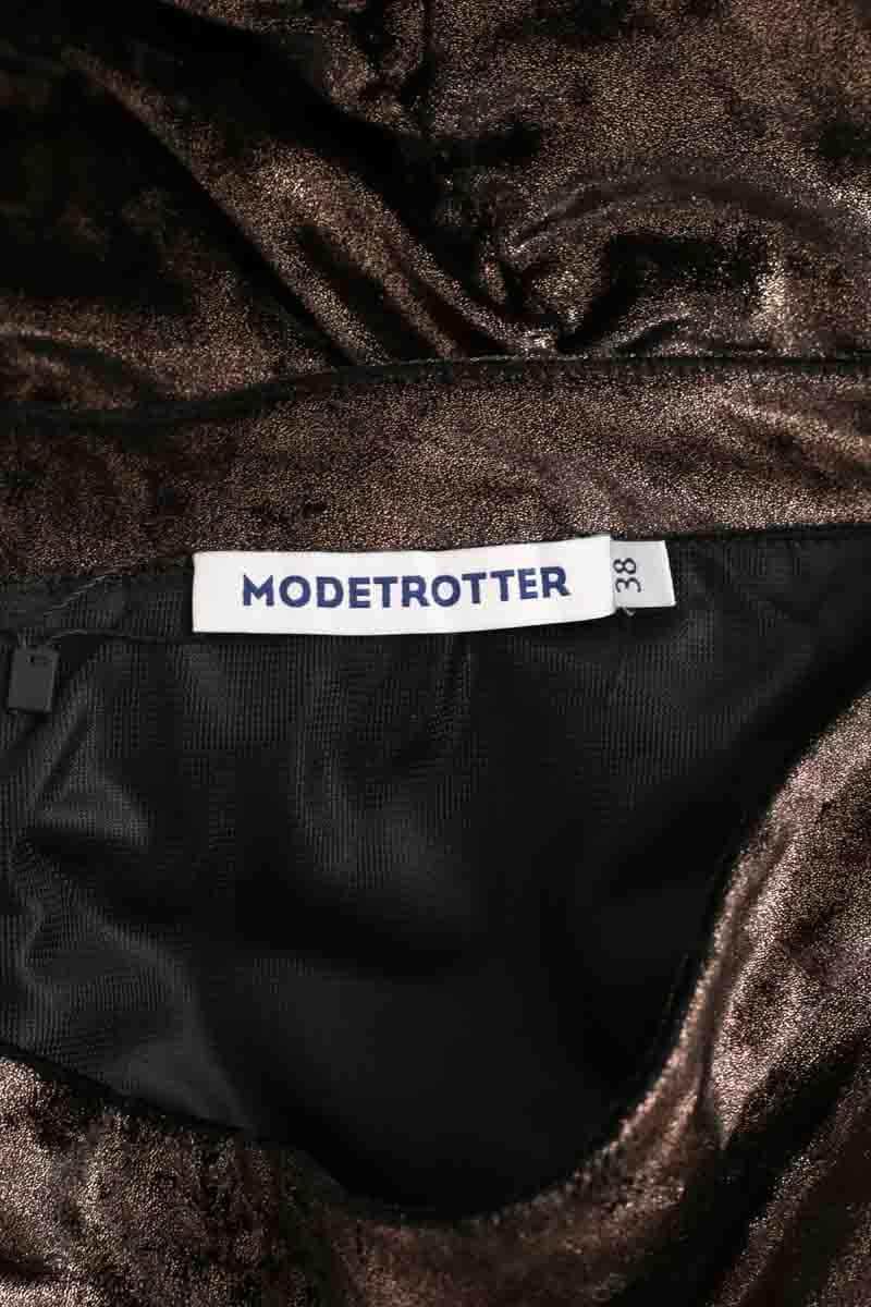 Jupe Modetrotter Marron en Polyester