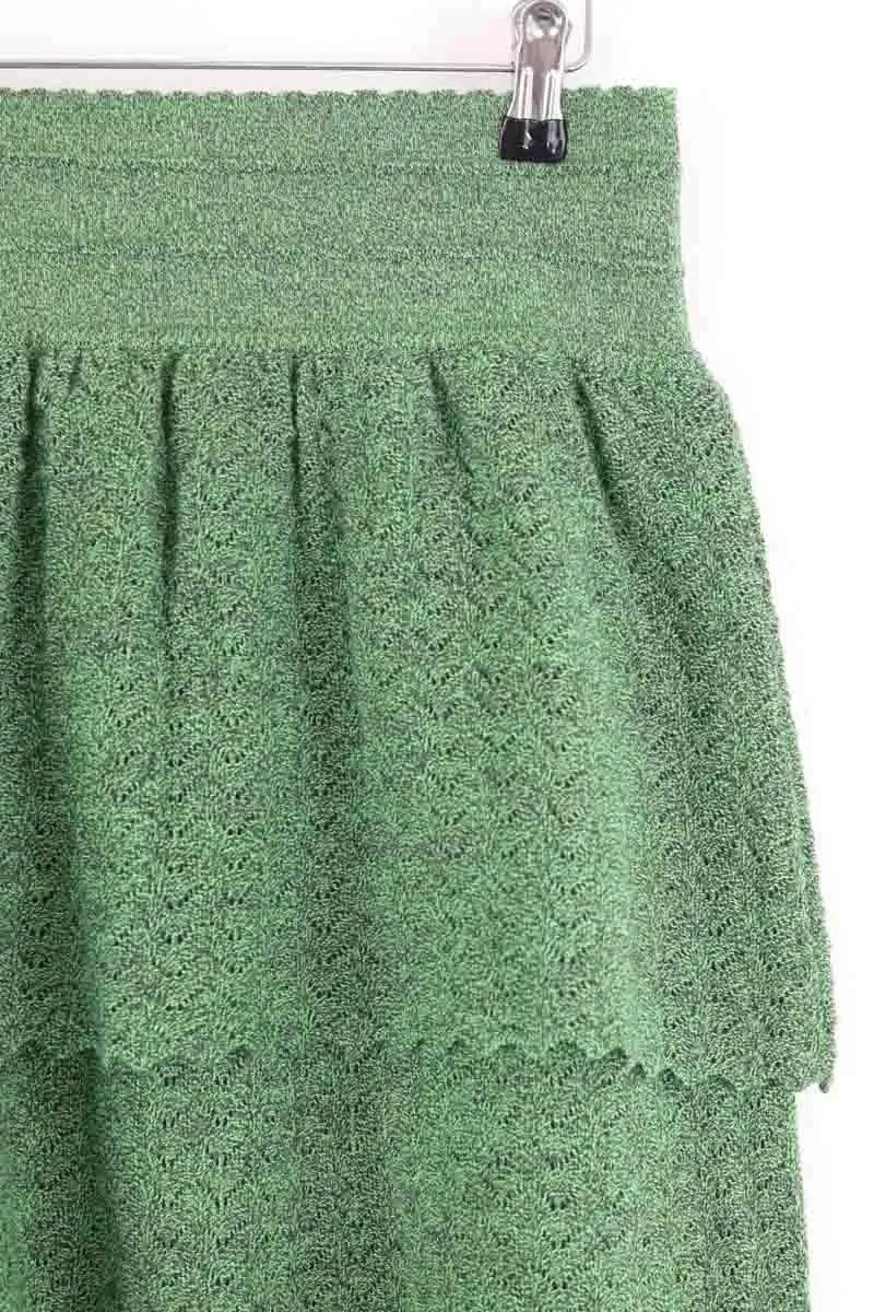 Jupe Molli Vert en Laine