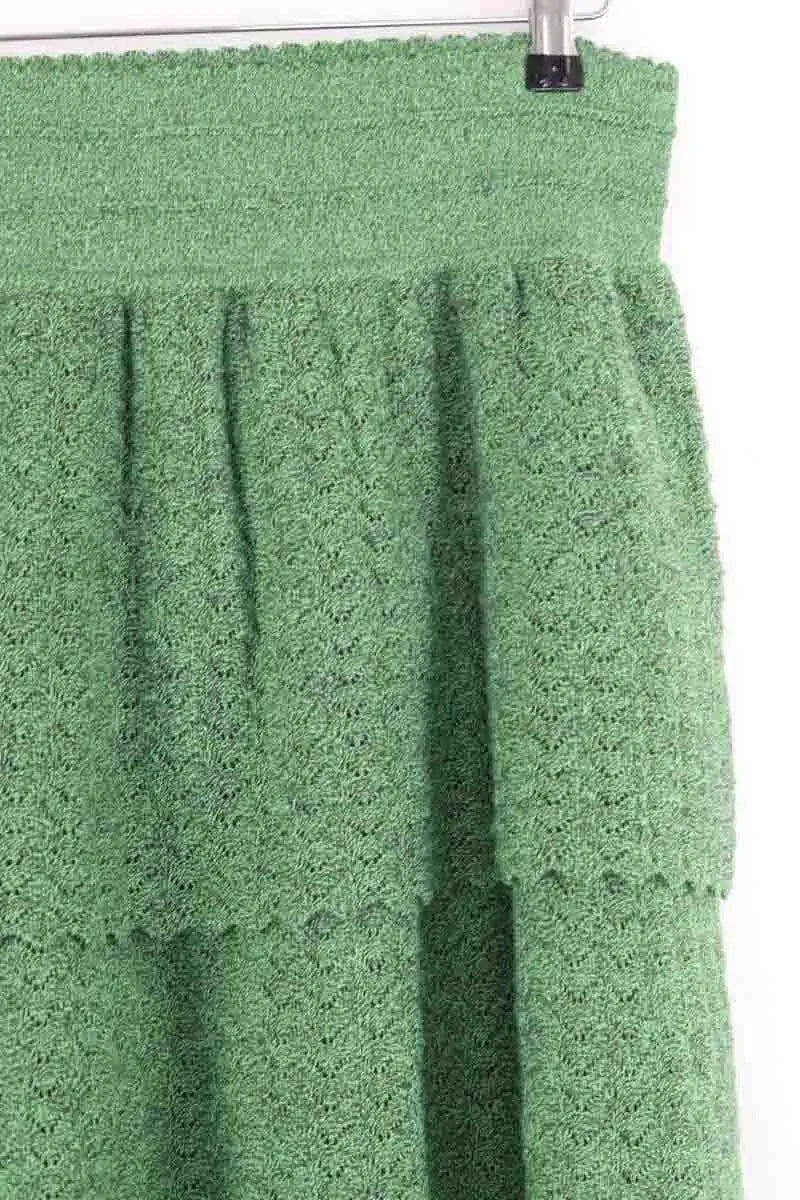 Jupe Molli Vert en Laine