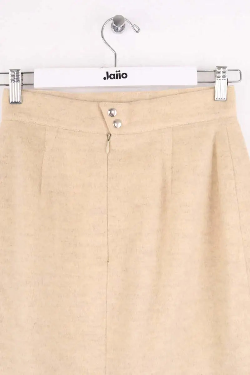 Jupe Mugler Beige en Laine