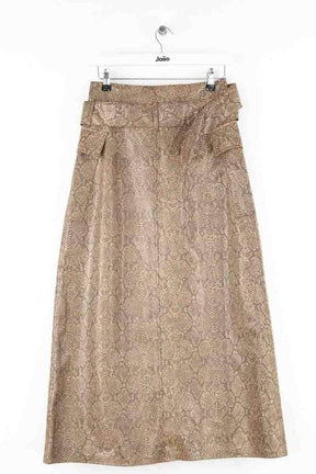 Jupe Nanushka Marron en Polyester