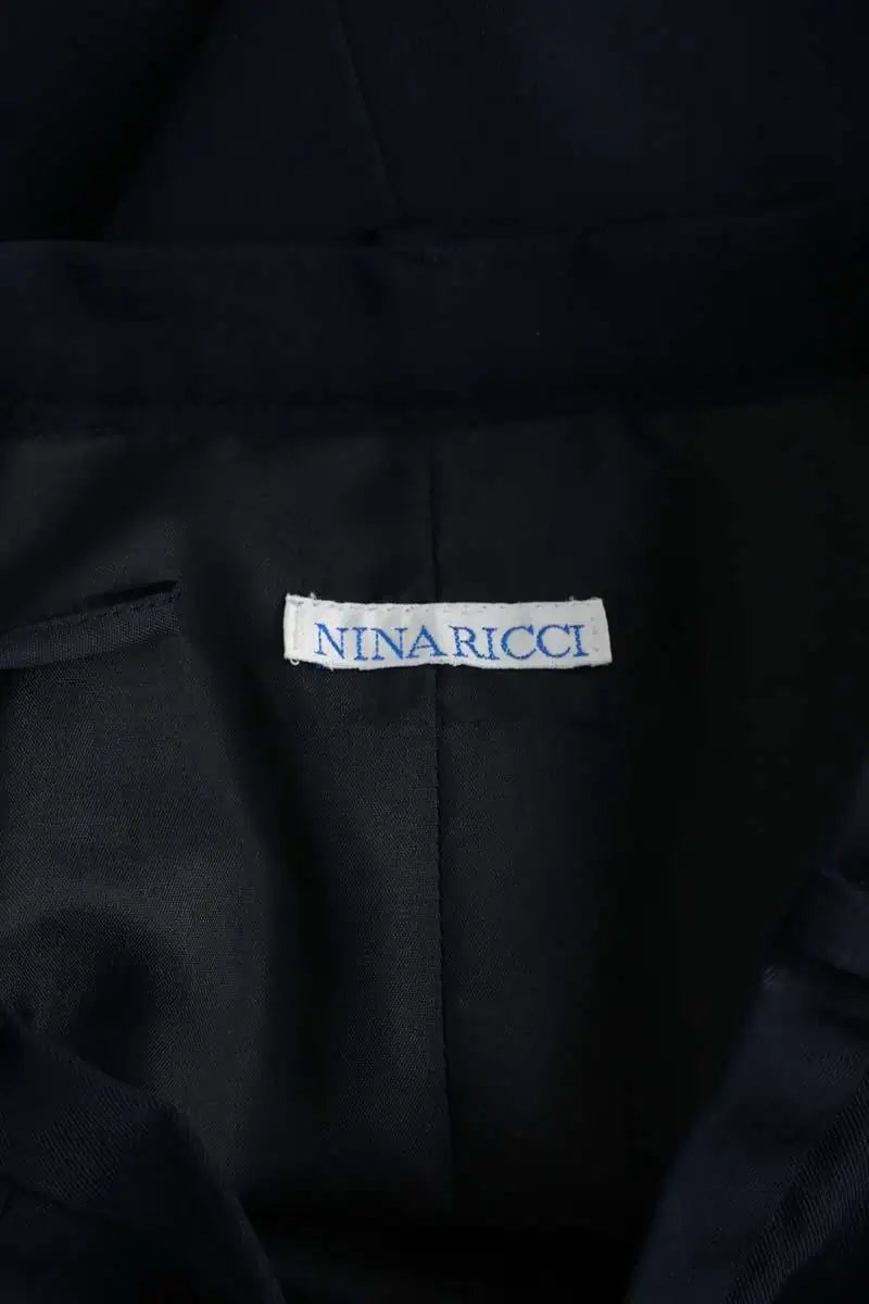 Jupe Nina Ricci Marine en Polyester