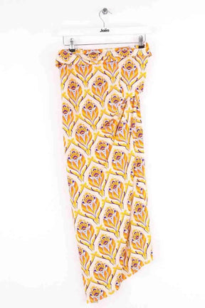 Jupe Paco Rabanne Orange en Viscose