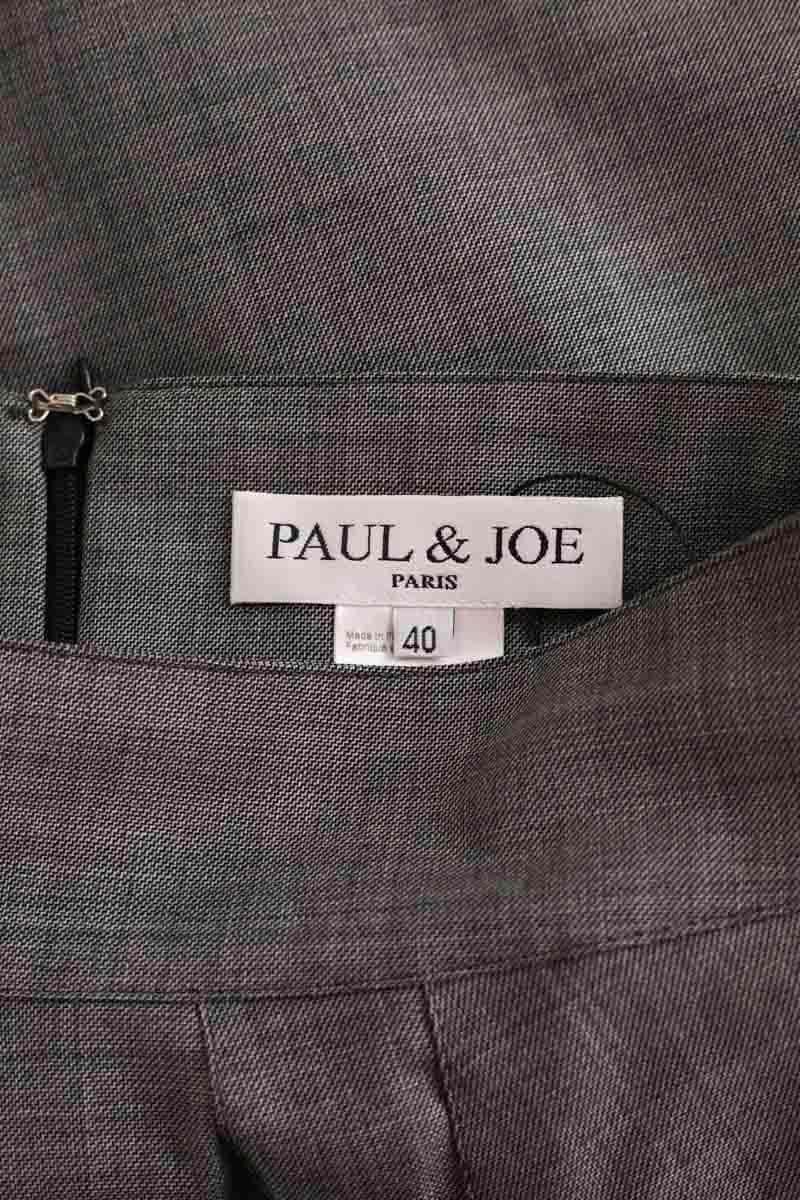 Jupe Paul & Joe Gris en Laine