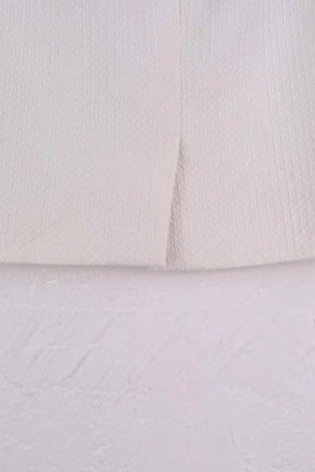 Jupe Paule Ka Blanc en Coton