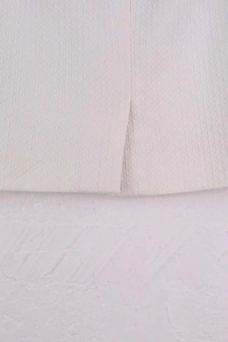 Jupe Paule Ka Blanc en Coton