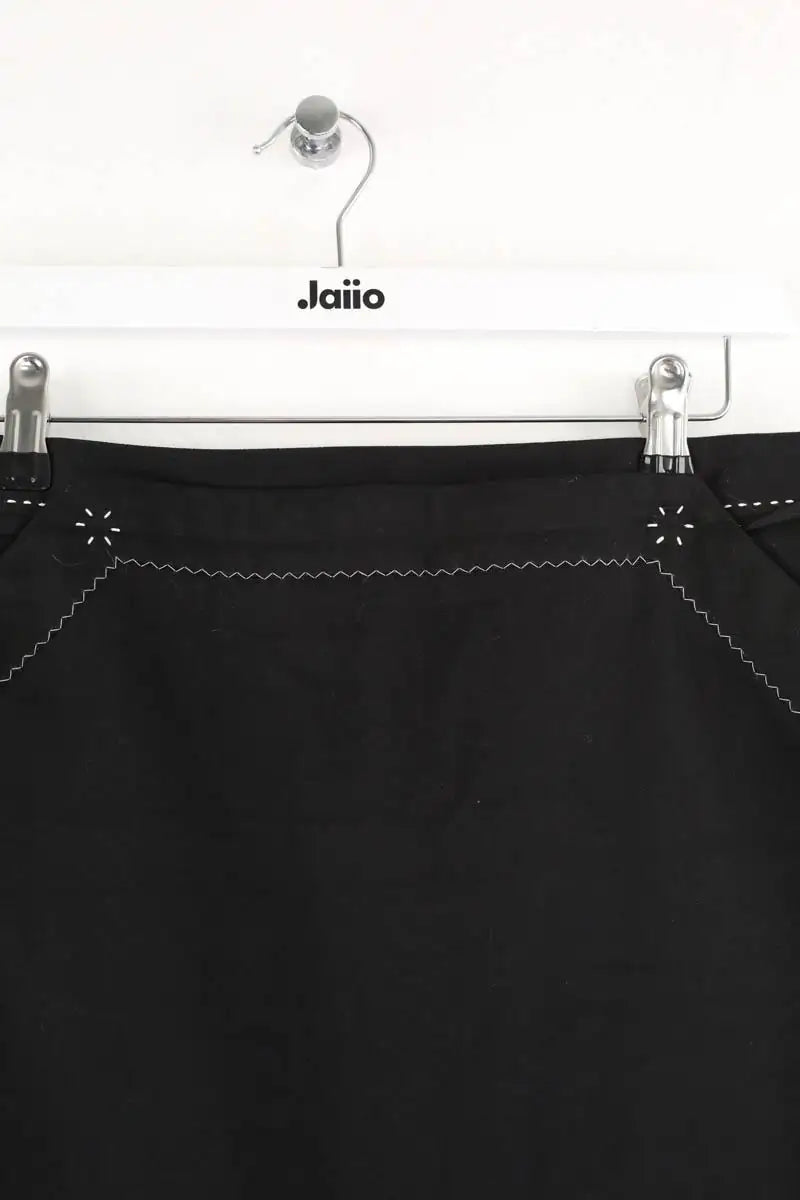 Jupe Paule Ka Noir en Coton