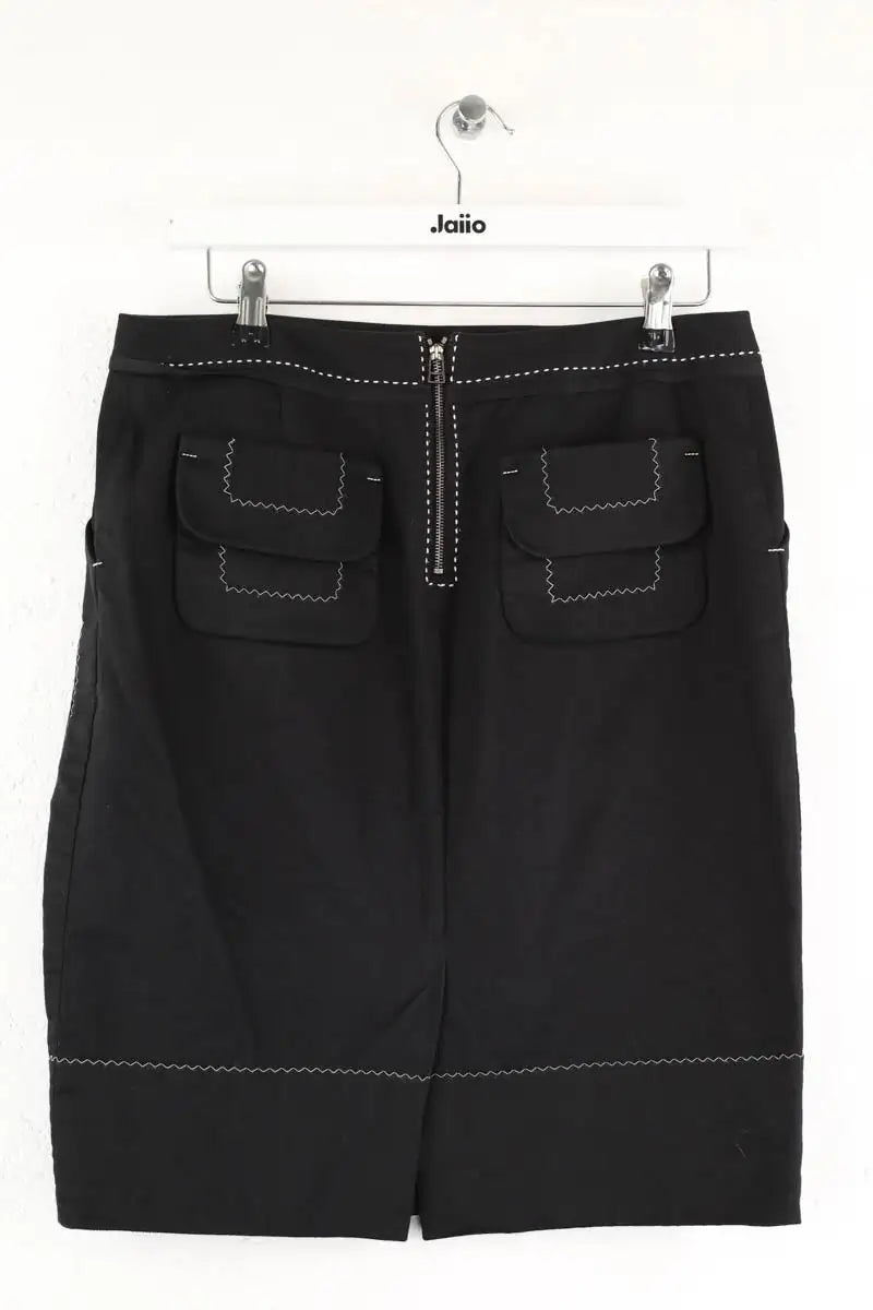 Jupe Paule Ka Noir en Coton