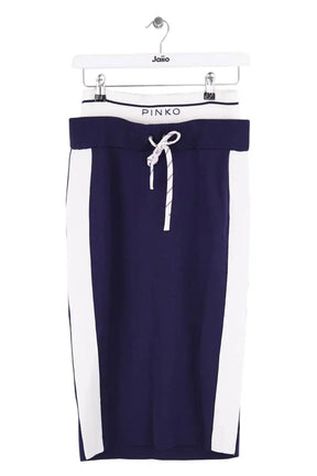 Jupe Pinko Marine en Viscose, taille M - Seconde Main