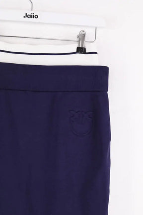 Jupe Pinko Marine en Viscose