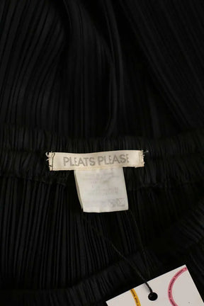 Jupe Pleats Please Noir en Synthétique