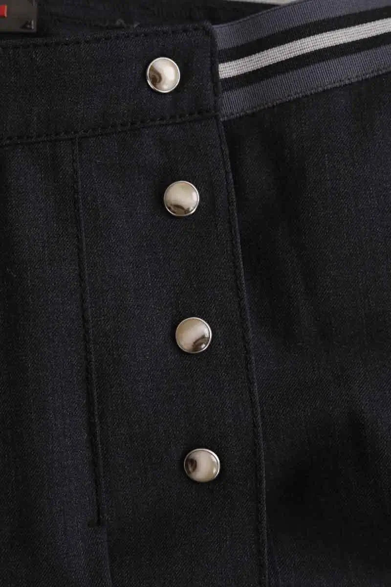 Jupe Prada Gris en Viscose