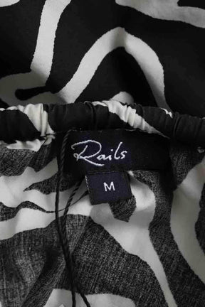 Jupe Rails Noir en Coton