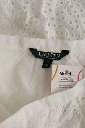 Jupe Ralph Lauren Blanc en Coton