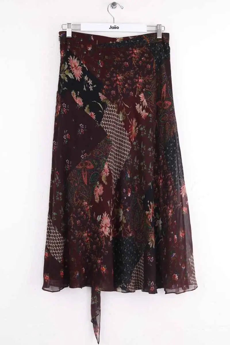 Jupe Ralph Lauren Marron en Soie