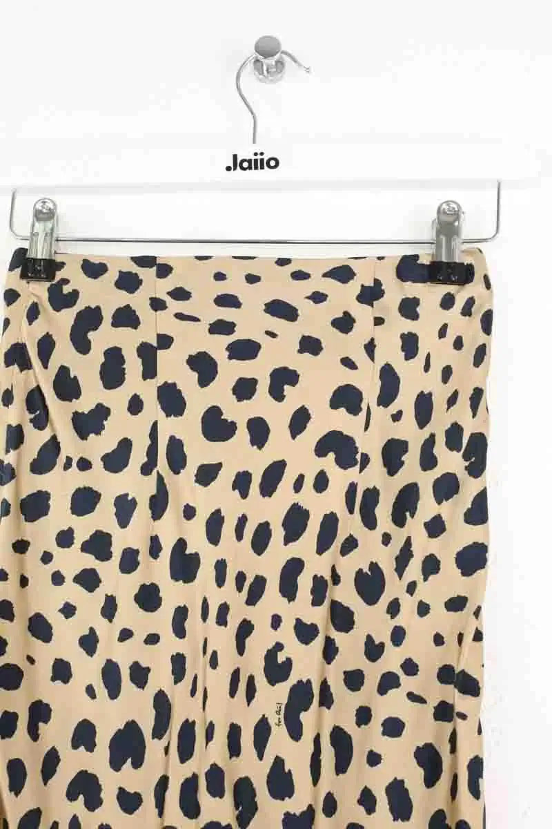 Jupe Réalisation Beige en Soie