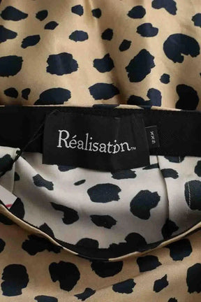 Jupe Réalisation Beige en Soie