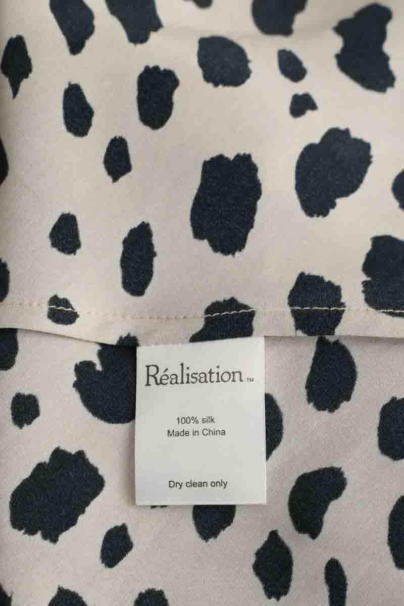 Jupe Réalisation Beige en Soie