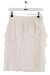 Jupe Red Valentino Blanc en Synthétique, taille S - Seconde Main