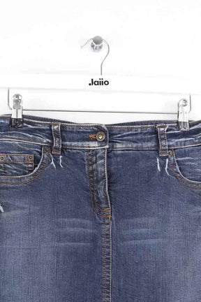 Jupe Red Valentino Bleu en Coton