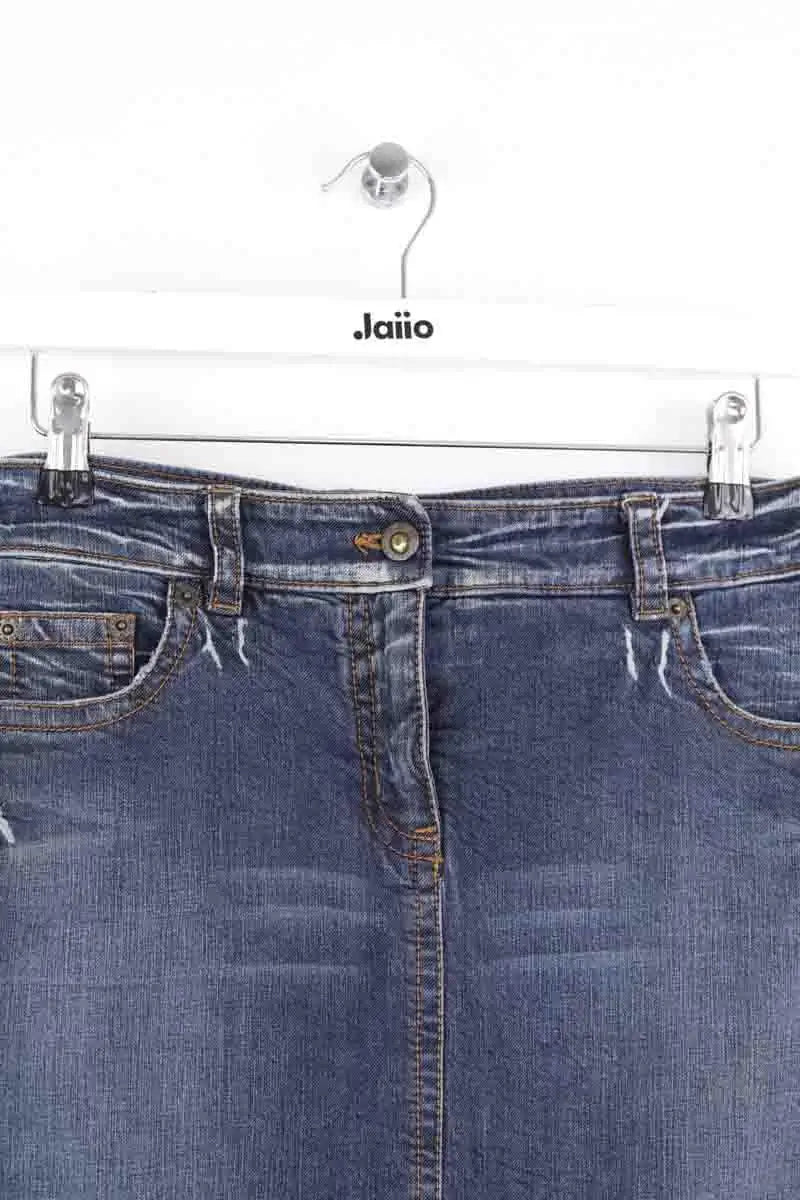 Jupe Red Valentino Bleu en Coton