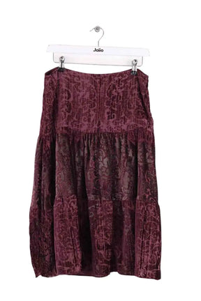 Jupe Roberto Cavalli Violet en Synthétique, taille XS - Seconde Main