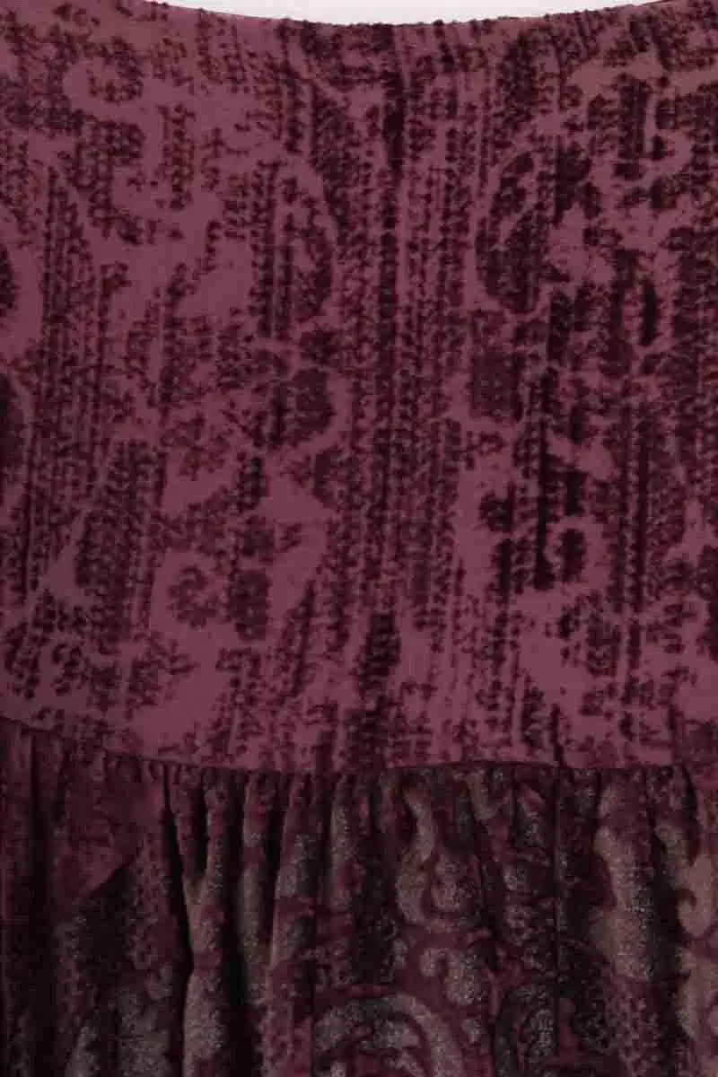 Jupe Roberto Cavalli Violet en Synthétique