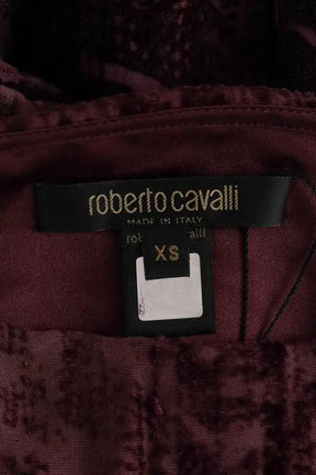 Jupe Roberto Cavalli Violet en Synthétique