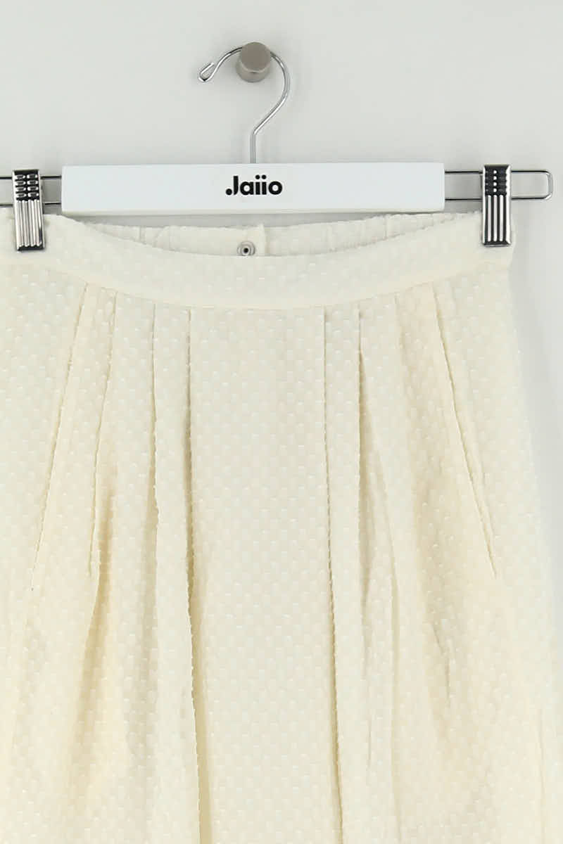 Jupe Roseanna Blanc en Coton
