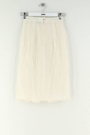 Jupe Roseanna Blanc en Coton